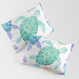 Sea Turtle - Colour Pillow Sham