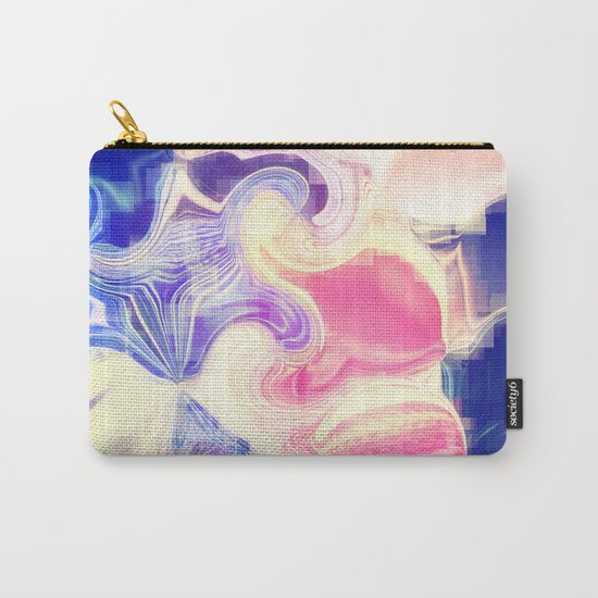 GOOD VIBES - Be Happy #Abstract #1 Carry-All Pouch