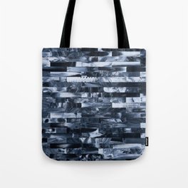 Black and White Abstract Tote Bag