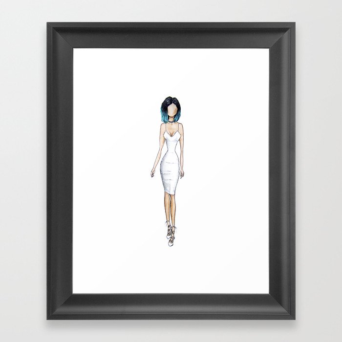 KJ Framed Art Print