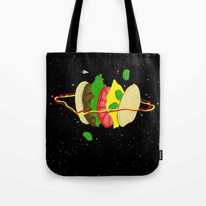 Planetary Discovery 8932: Cheeseburger Tote Bag
