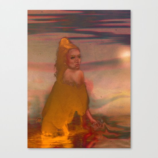 Sun Set Canvas Print