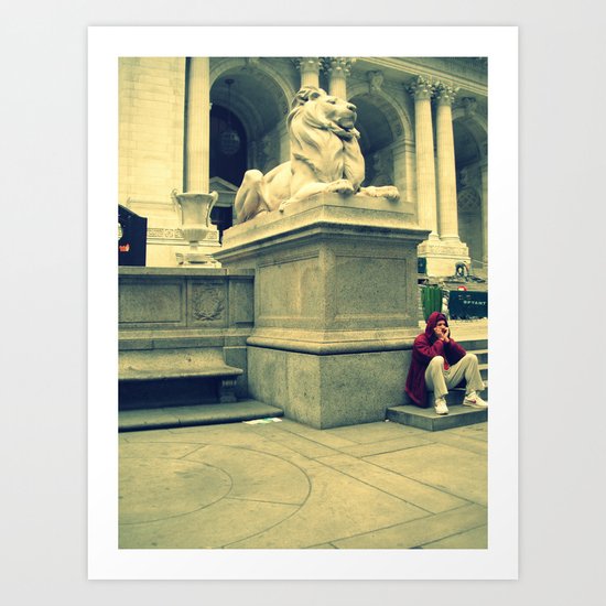 The Thinker Art Print
