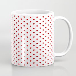 Small Red heart pattern Coffee Mug