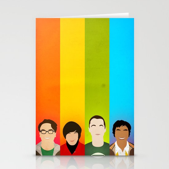 The Big Bang Theory Stationery Cards