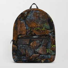 Mother of Thousands Backpack | Rural, Photo, Cymbalaria, Garden, Outdoor, Vancouver, Gardening, Floral, Rustic, Stonewall 