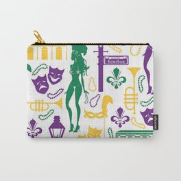 Mardi Gras 1 Carry-All Pouch