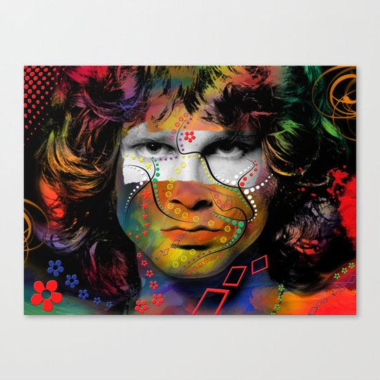 rock star Canvas Print