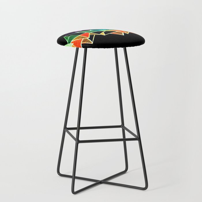 Geometric cheap bar stools
