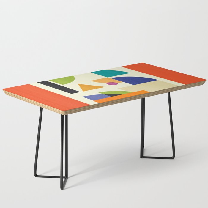 Colorful Shape Geometry 08 Coffee Table