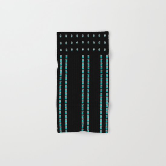 Teal Dance Hand & Bath Towel
