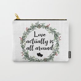 Love Is All Around Carry-All Pouch