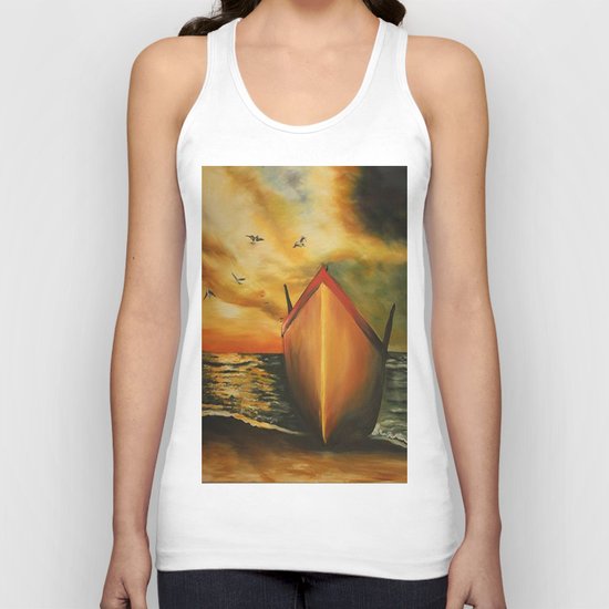 offset the coast Unisex Tank Top