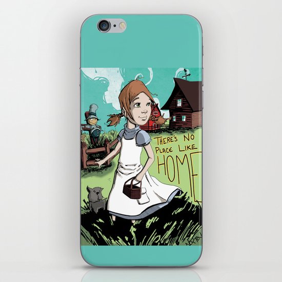 There's No Place Like Home iPhone & iPod Skin
