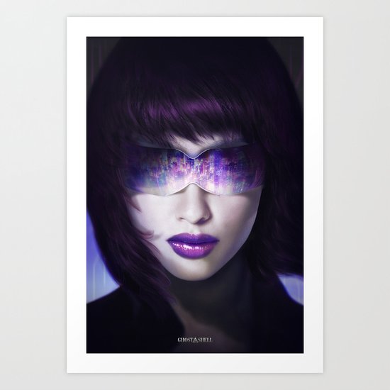 Ghost in the shell Art Print