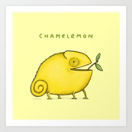 Chamelemon Art Print