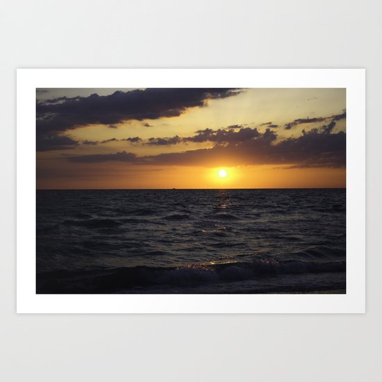 Sunset Art Print