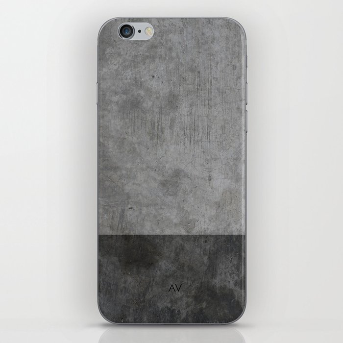 Concrete texture iPhone Skin