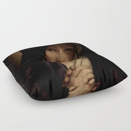 The Virgin Dolorosa Our Lady of Sorrows Floor Pillow