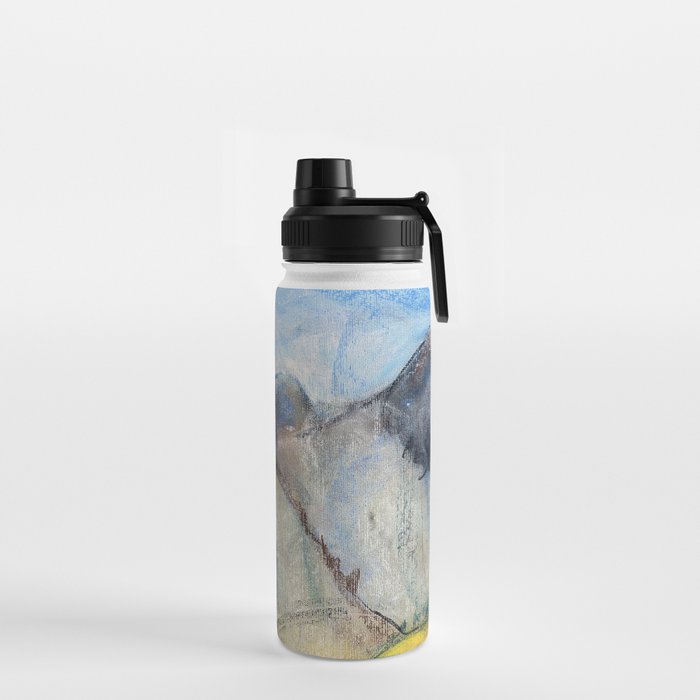 Yosemite Mountain Cliffs Water Bottle