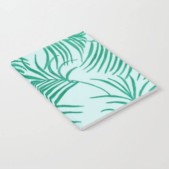 Green Leaves Of Home Notebook