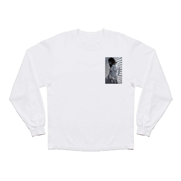 Nude girl 5 Long Sleeve T Shirt