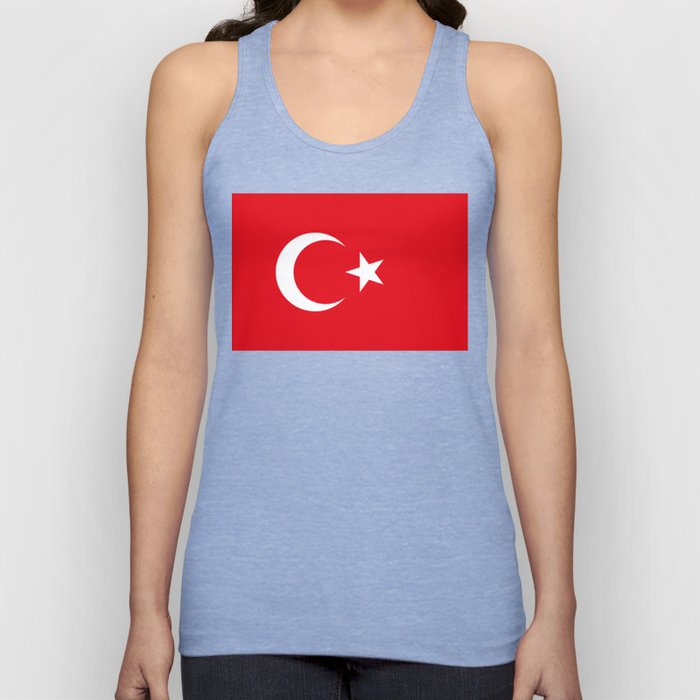 Turkish flag of Turkey Tank Top