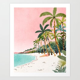 Beach Vibes Art Print