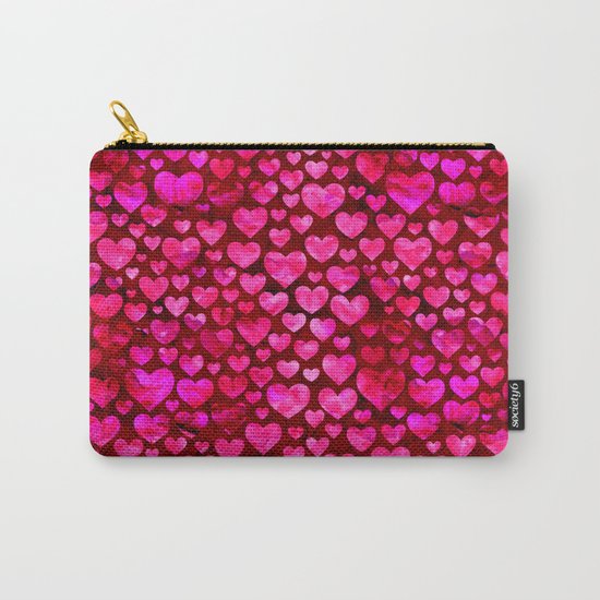 Heart Pattern 01 Carry-All Pouch