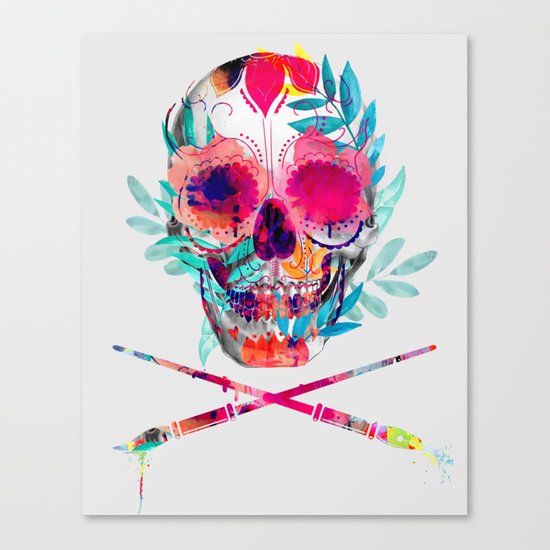 Skull III Canvas Print