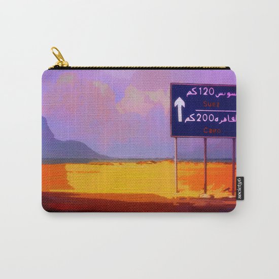 Road to Cairo Carry-All Pouch