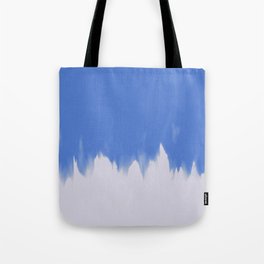 Blue Smear Tote Bag