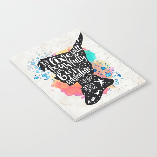 Peter Pan - To Live Notebook
