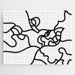 Spatial Concept 91. Minimal Art. Jigsaw Puzzle