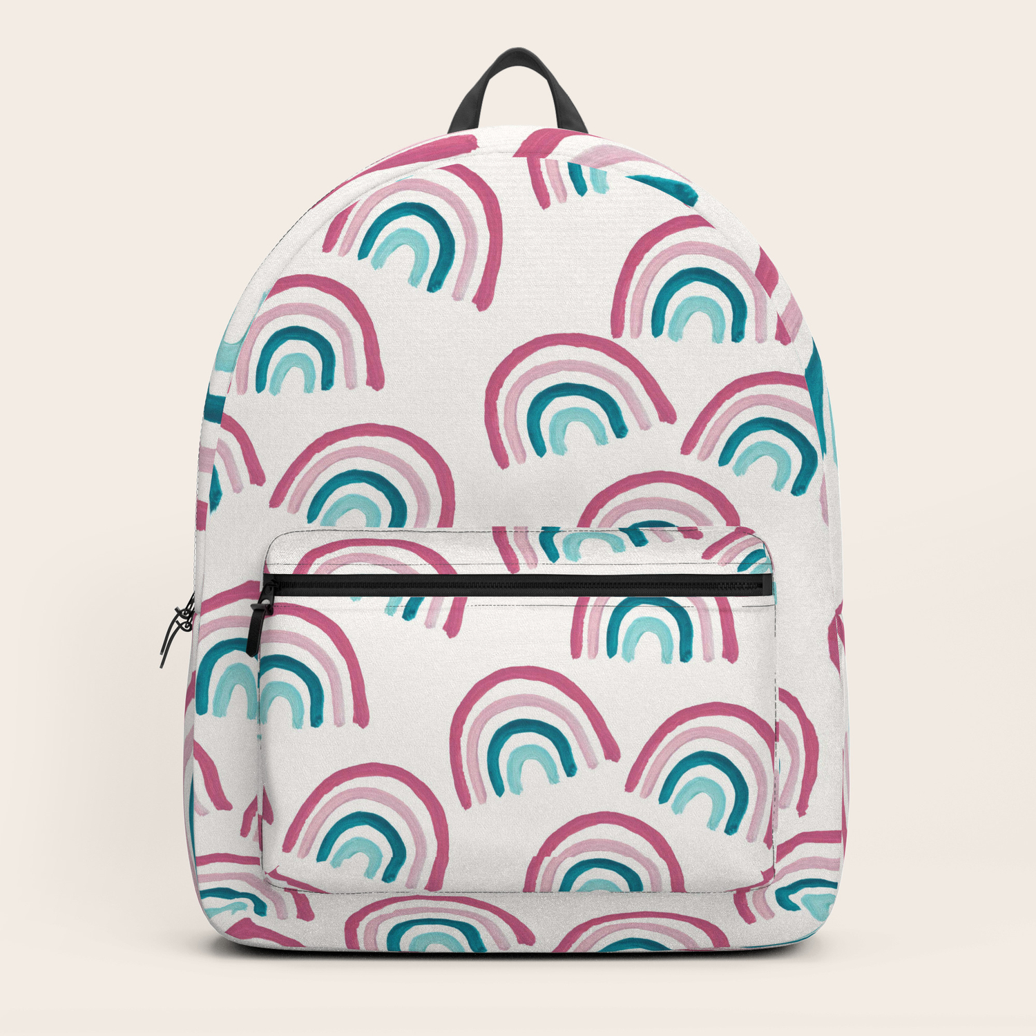 rainbow kids backpack