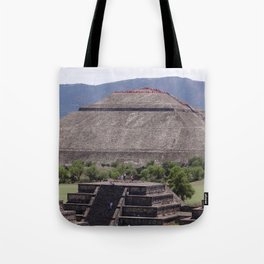 Mexico Photography - Ancient Buildings In The Mexican Nature Tote Bag