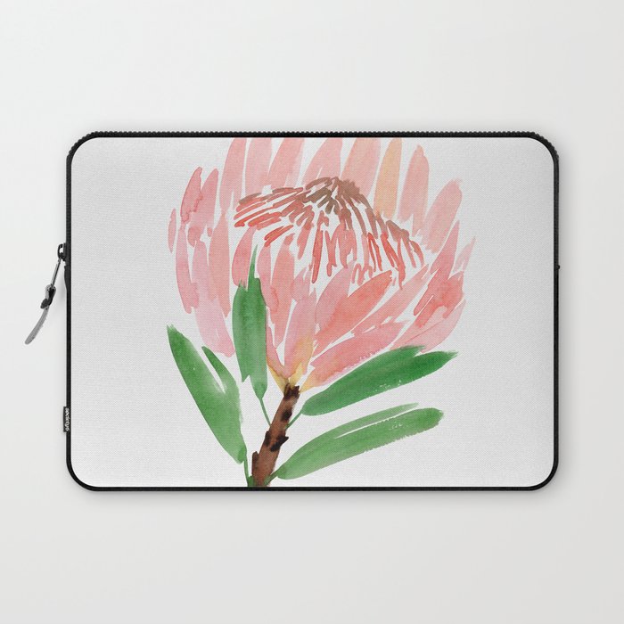King Protea in Blush Pink Laptop Sleeve