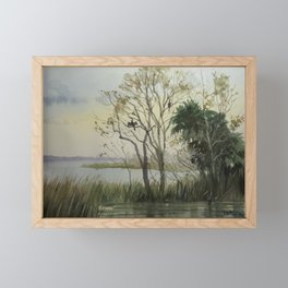 Lake Apopka Afternoon Framed Mini Art Print