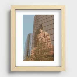 cityscape Recessed Framed Print