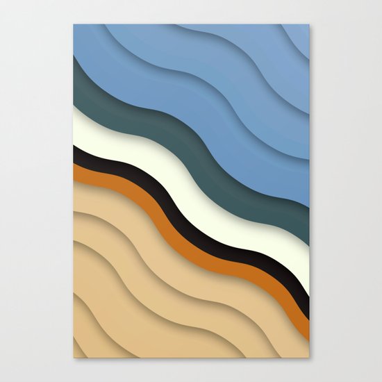 Seaside Canvas Print