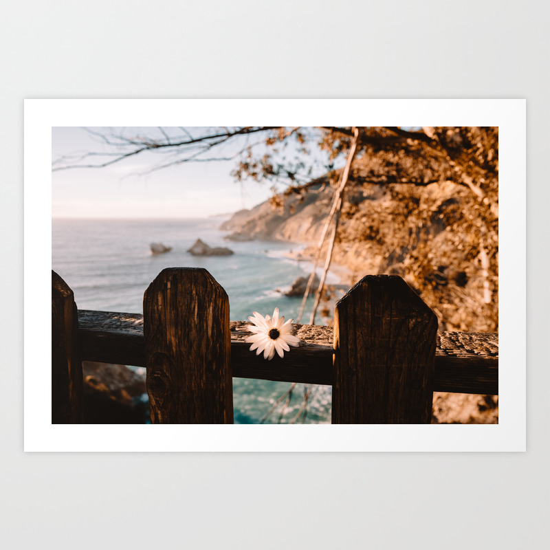 Big Sur Love Art Print By Jasde Society6