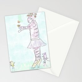 Ballet lessons  Stationery Cards