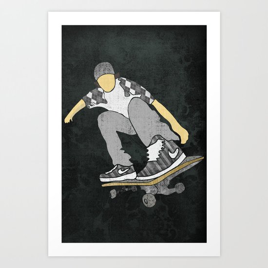 Skateboard 11 Art Print