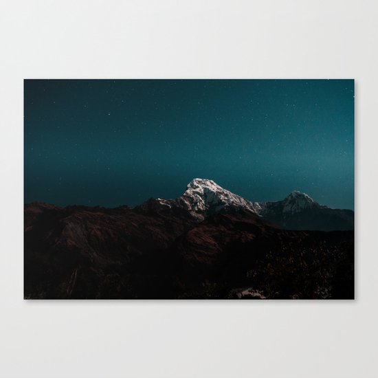 Dark Mountains #society6 #buyart Canvas Print