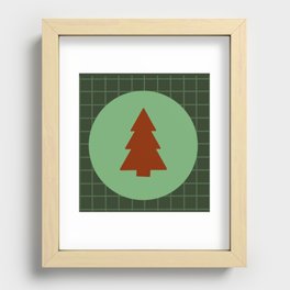 Merry Holidays Recessed Framed Print