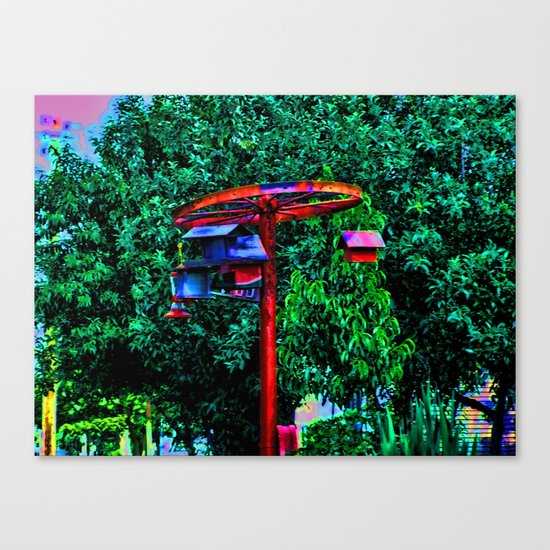 For the Birds Canvas Print