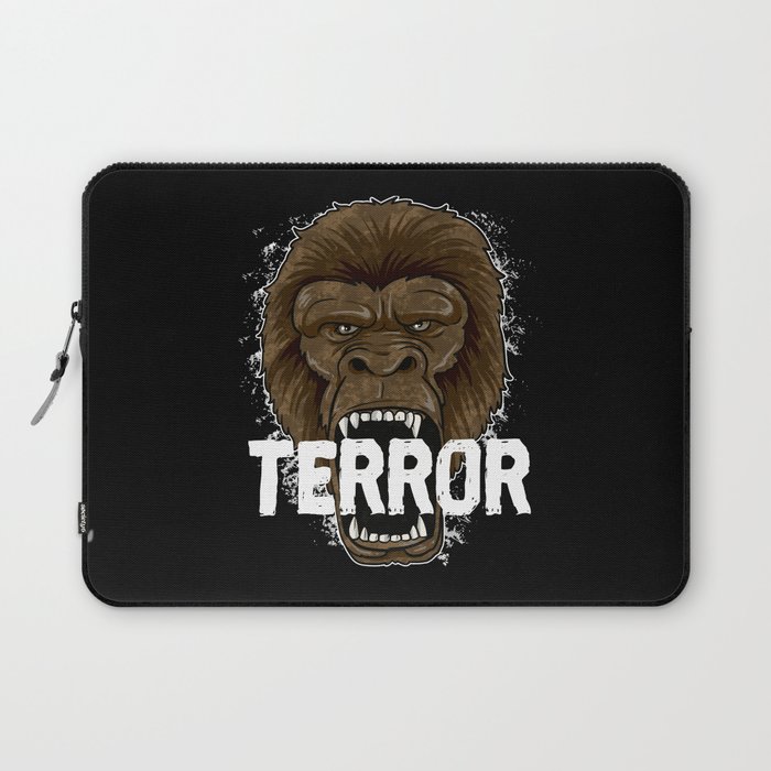 Terror Monkey Rampage Gorilla Laptop Sleeve By Anziehend Society6