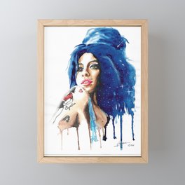 Winehouse Framed Mini Art Print
