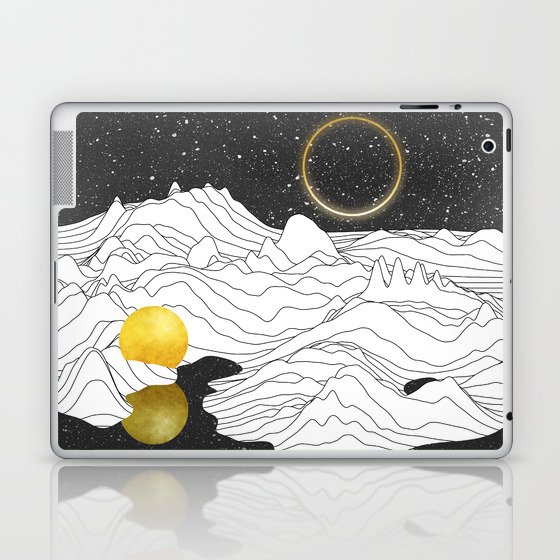 Mono Two Moons Laptop & iPad Skin