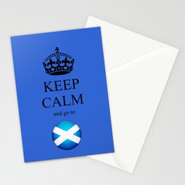 KEEP CALM Scotland Stationery Cards